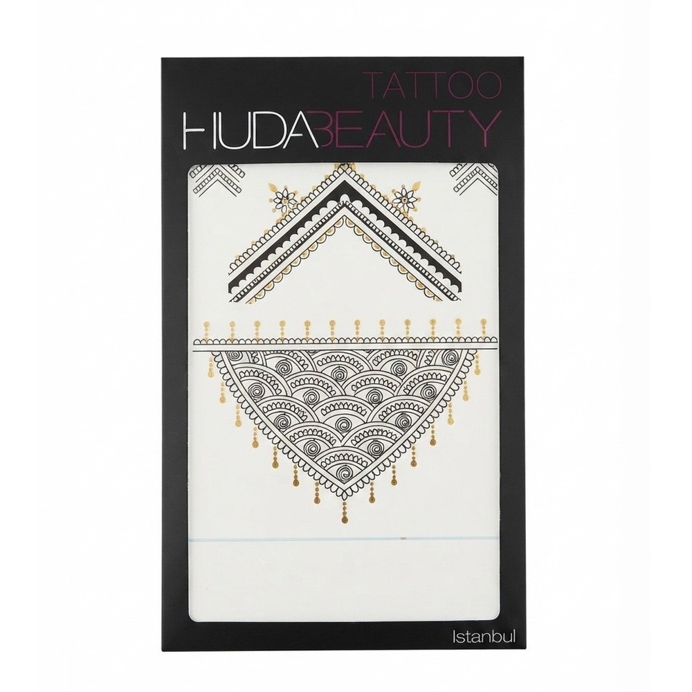 Huda Beauty Henna Inspired Temporary Tattoo Limited Edition Wedding Boho Chc